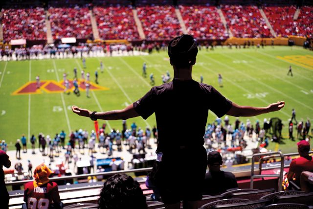 The Washington Commanders’ lease at Fed Ex Stadium in Landover, Md., expires in 2027. The game has started to win the team’s next home field.