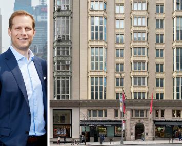 Brian Feil, principal at the Feil Organization, and 140 West 57th Street.