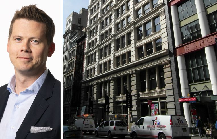 Brian Holland, senior vice president of real estate at Convene, and 555 Broadway.