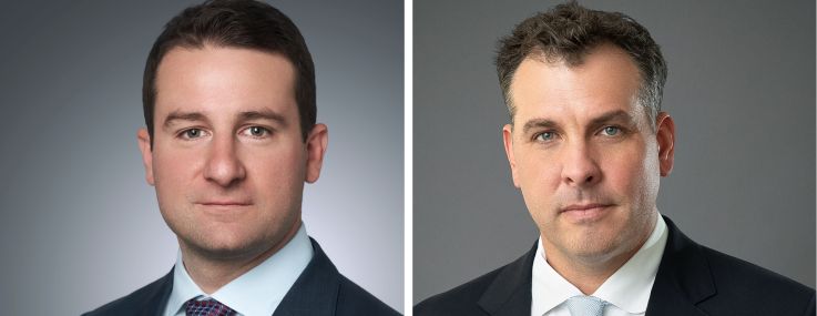 Christian Galanti (left) and Mike Cleaver of Emerald Creek Capital.