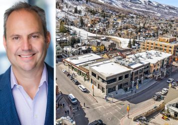 Larry Grantham of Calmwater Capital and Kimball on Main in Park City, Utah.